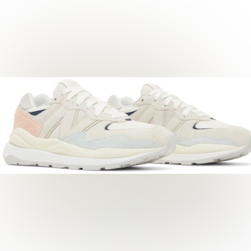 New Balance 57/40 Sea Salt Vintage Rose Women 5.5